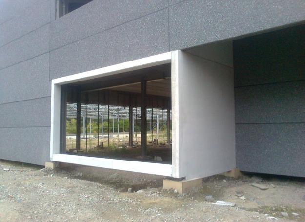 accentmuur prefab beton